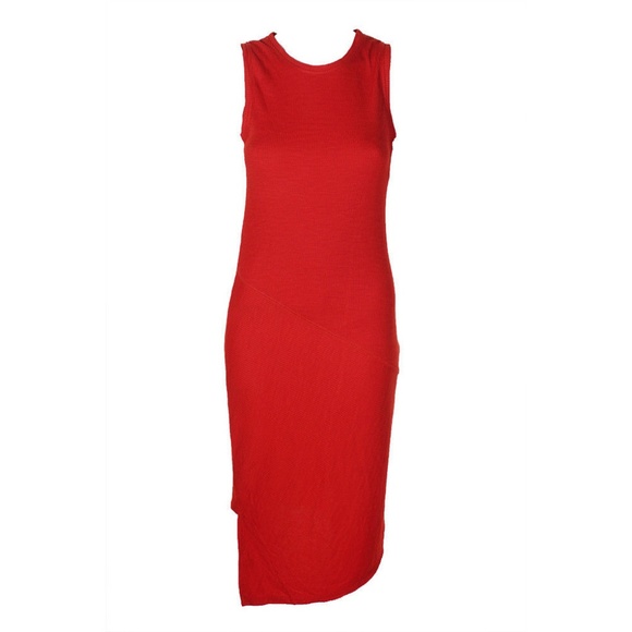 RACHEL Rachel Roy Dresses & Skirts - Rachel Rachel Roy Orange Ribbed Asymmetrical Dress RACHEL Rachel Roy Dresses & Skirts - Rachel Rachel Roy Orange Ribbed Asymmetrical Dress